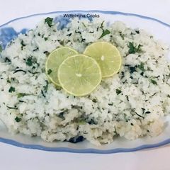 A picture of Cilantro Lime Rice.