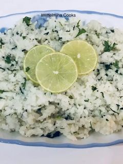A picture of Cilantro Lime Rice.
