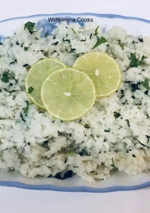 A picture of Cilantro Lime Rice.