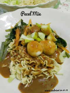Foto resep Pecel Mie