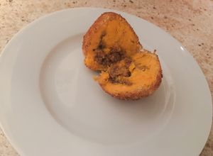 Una foto de Bombas o rellenos de batatas🍠
