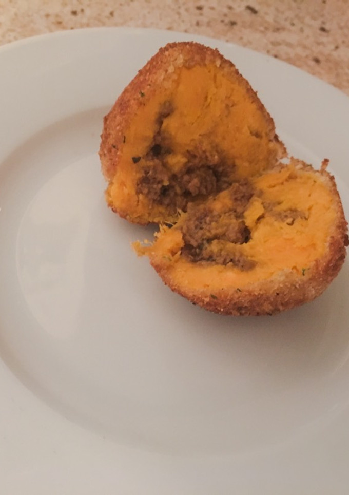 Una foto de Bombas o rellenos de batatas🍠