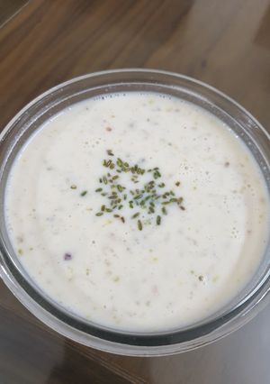 A picture of Thandai kheer.