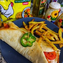 Pita wraps A picture of Pita wraps.