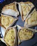 Canastitas de pollo con masa integral