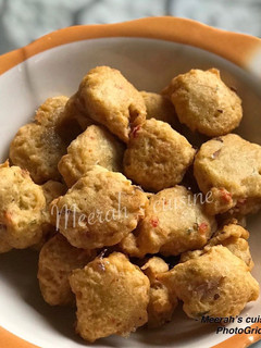 A picture of Yam fritters (kosan doya).