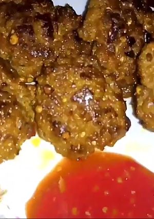 A picture of Kachy Qeemy Ke Kabab.