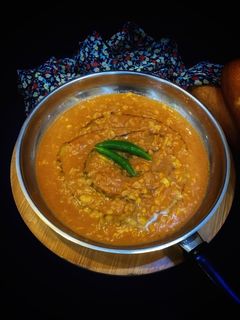 صورة لوصفة قلاية الفول بالطماطم