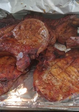 A picture of Baked Pork Chops.