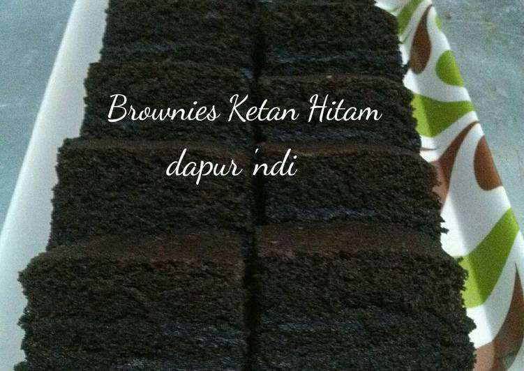 Brownies Ketan Hitam