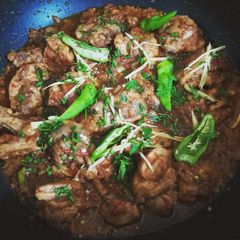 A picture of Chicken Kaali mirch.