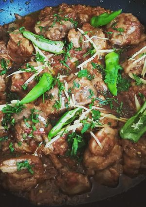 A picture of Chicken Kaali mirch.