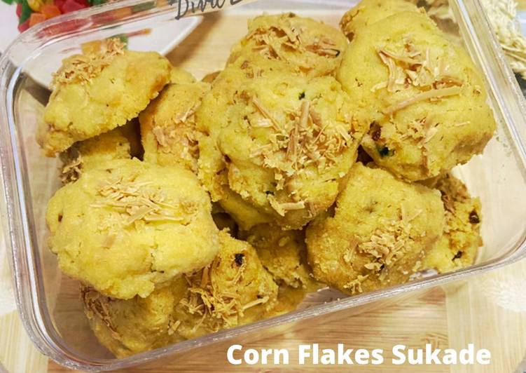 Masakan Unik Corn Flakes Sukade Cookies Gurih Mantul