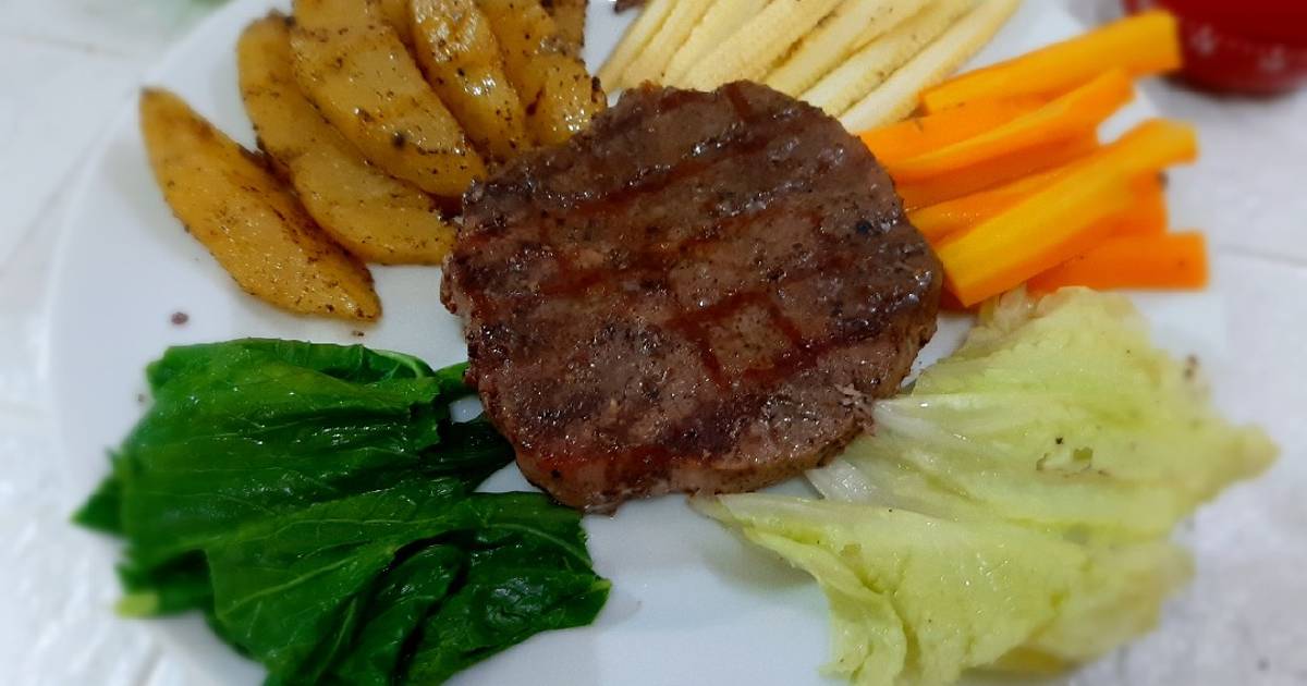 Resep 32. Tenderloin Steak barbeque sauce oleh tehitaa Cookpad