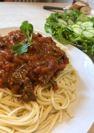 Une photo de Spaghetti