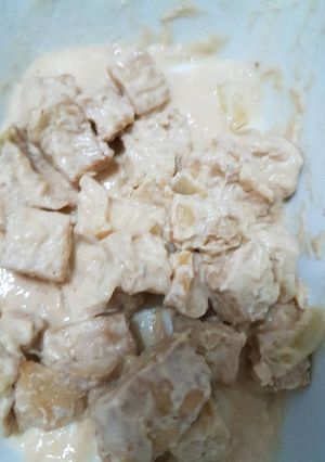 Foto resep Tahu Goreng Telur Asin Simple