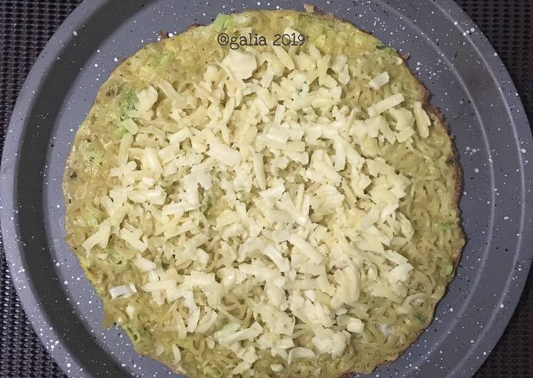 Resep: saat makan malamPizza mie