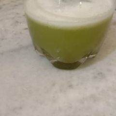Cucumber juice A picture of Cucumber juice.