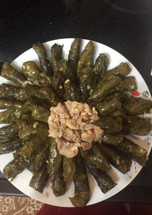 صورة لوصفة دوالي(ورق عنب)