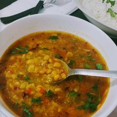 A picture of Shahi Chana Dal.