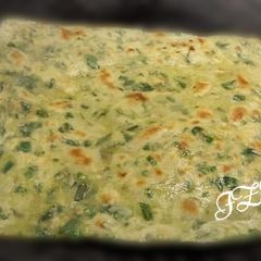 A picture of 🌮Spinach Paratha🌮(spinach flatbread).