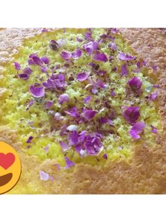 عکسی از دستور کیک زعفرانی