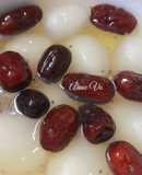 Chè chôm chôm táo đỏ hạt chia