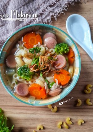 Foto resep Sop Makaroni