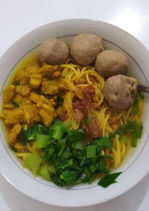 Foto resep Mie Ayam Toping Kental ala Abang-Abang