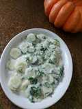 Salada de pepino com iogurte