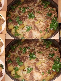 صورة لوصفة شرحات لحم 🥩 مع البطاطا 🍟