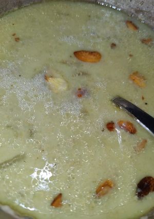 A picture of Sweet potato payasam.