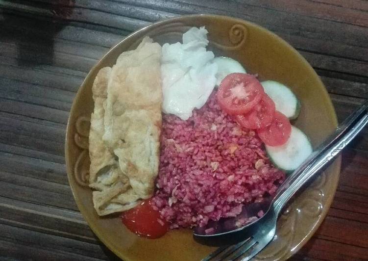 Resep Nasi Goreng Ungu Anti Gagal