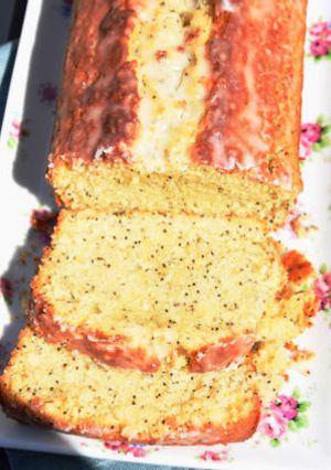 Une photo de Cake citron pavot