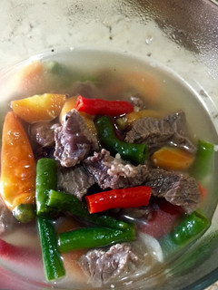Foto resep Asem asem daging pedas
