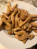 Straccetti di pollo allo zenzero