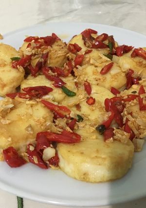 Foto resep Tofu goreng cabe
