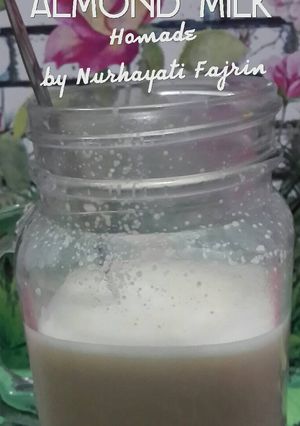 Foto resep Almond milk