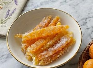 Foto resep Candied Orange Peel | Manisan Kulit Jeruk