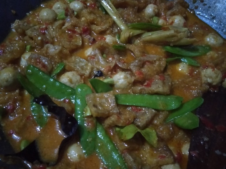 Bagaimana Membuat Sambel krecek Bola-bola daging ayam (cermai ayam), Bikin Ngiler