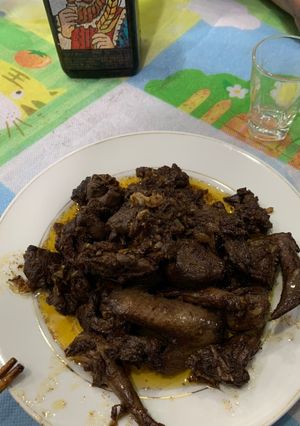 Hình của món Bồ câu rôti!🤤🤤🤤😷😷.