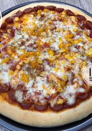 Foto resep Pizza toping jagung manis+sosis
