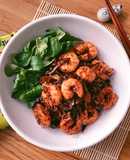 Mì Tương Đen Siêu Cay Trộn Tôm