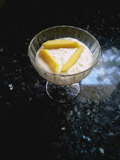 Una foto de Mousse de mango