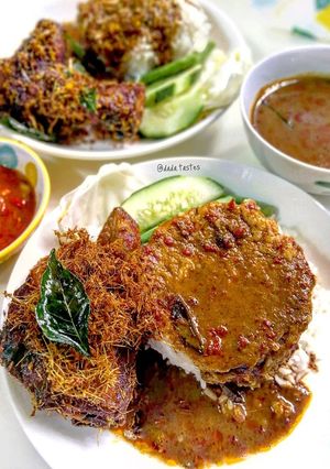 Foto resep Nasi Kukus Ayam Berempah