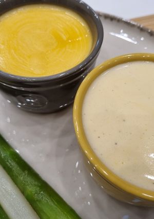 Bearni (béarnaise), és muszlin (mousseline) mártás recept fotója