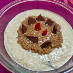 Chocolate kheer A picture of Chocolate kheer.