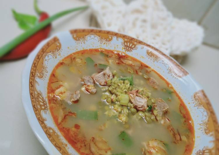 Resep Kaldu daging sapi bumbu merah khas sumenep yang Bisa Manjain Lidah