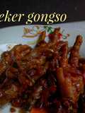 Ceker gongso berkaramel😄