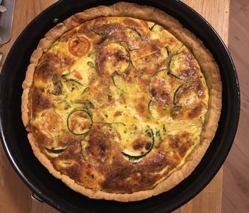 Fresh, Make Recipe Zucchini  Cherry Tomatoes Quiche Delicious Perfect